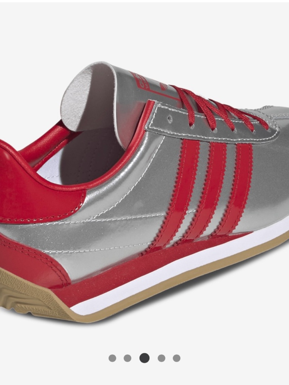 adidas Originals Silver and Red women Classic Runner
